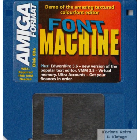 Amiga Format Cover Disk Nr. 94A: Font Machine