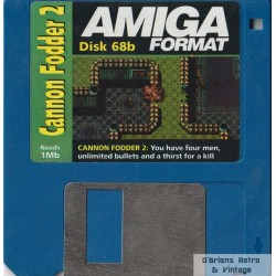 Amiga Format Cover Disk Nr. 68B - Cannon Fodder II - Commodore Amiga