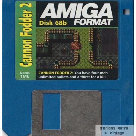 Amiga Format Cover Disk Nr. 68B - Cannon Fodder II - Commodore Amiga