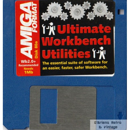 Amiga Format Cover Disk Nr. 80A - Ultimate Workbench Utilities - Commodore Amiga