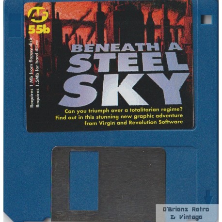 Amiga Format Cover Disk Nr. 55B - Beneath a Steel Sky - Commodore Amiga