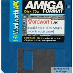 Amiga Format Cover Disk Nr. 70A - Wordworth AFC - Commodore Amiga