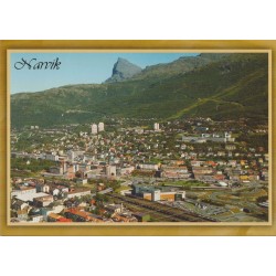 Narvik - Oversikt over byen - Nordland - Postkort