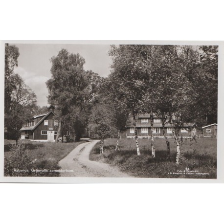Åsljunga - Grönvalls semesterhem - Sverige - Postkort