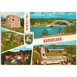 Bomarsund - Åland - Campingplass - Bro - Finland - Postkort