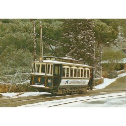 Trikk - Tram - Tramvia Blau 5-10 - 1983 - Spania - Postkort