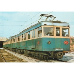 Trikk - Tram - Metro de Barcelona Serie 601 a 607 i 651 a 657 - Spania - Postkort