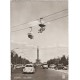 Seilbahn fra Interbau-utstillingen i Berlin med Siegessäule i - Tyskland - Postkort