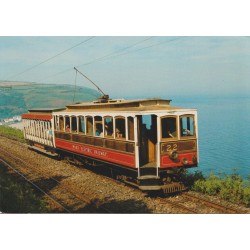 Trikk - Tramcar No. 22 - Isle of Man - Manx Electric Railway - Storbritannia - Postkort