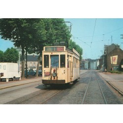 Trikk - Tram - Mons Belgium NSCV Hainaut 10345 Route 1 - Belgia - Postkort