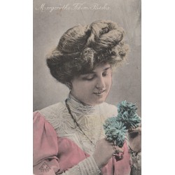 Margarethe Fehim-Pascha a.k.a. Margaret Morgan - Amerikansk skuespiller - Portrett - Postkort