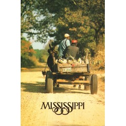 Mississippi - Nostalgic scene on a country road - USA - Postkort