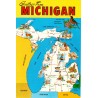 Michigan - Greetings From Michigan - Wolverine State - Kart - USA - Postkort