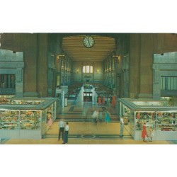 Union Depot Waiting Room and Fred Harvey Shops - Kansas City - Missouri - USA - Postkort