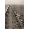 Afsluitdijk - Demning - Holland-Friesland met Monument - Postkort