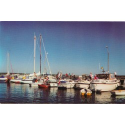 Gjestebryggen i Nevlunghavn - Vestfold - Postkort