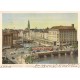 Trikk - Tram - Hamburg - Reesendammbrücke Alsterarkaden - Tyskland - Postkort