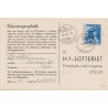 Nasjonalhjelpen - Gjennomgangslodd - H7-Lotteriet - Postkort