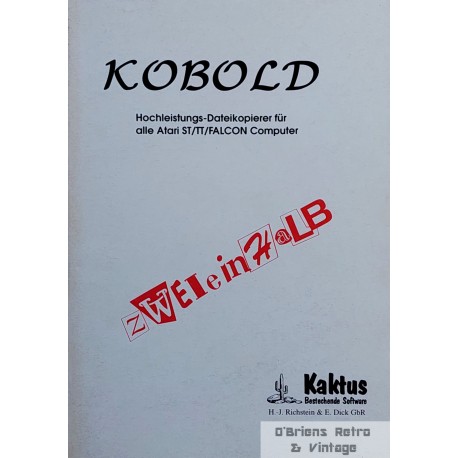Atari ST/TT/Falcom: Kobold Version 2.5: Hochleistungs-Dateikopierer