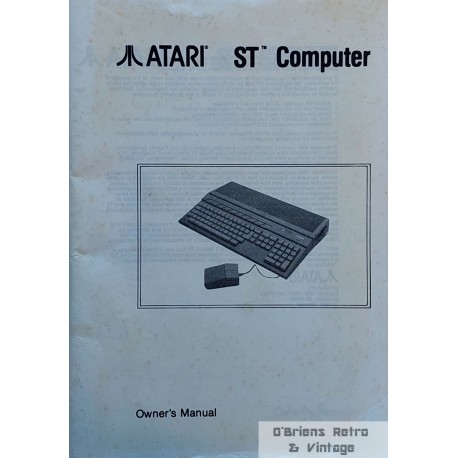 Atari ST Computer - Owner's Manual