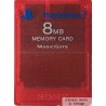 Sony 8 MB Memory Card MagicGate - Rød - Playstation 2