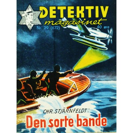 Detektivmagasinet- Nr. 29 (672) Den sorte bande