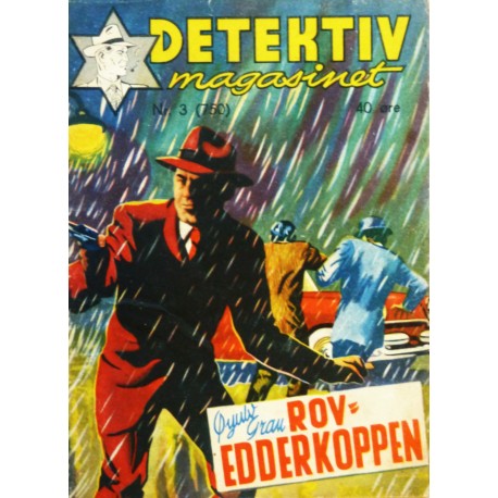 Detektivmagasinet- Nr. 3 (750) Rov- edderkoppen