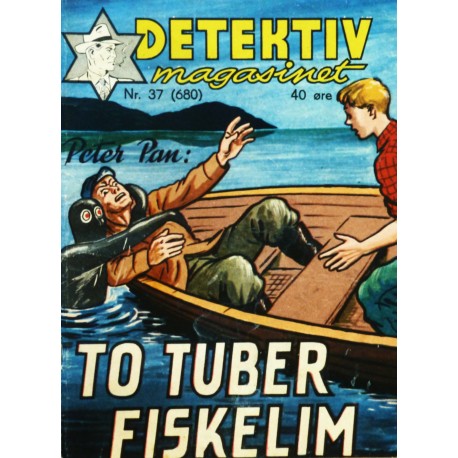 Detektivmagasinet- Nr. 37 (680)- To tuber fiskelim