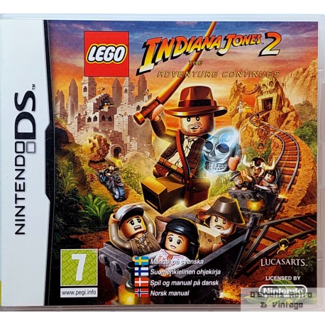 Nintendo DS: LEGO Indiana Jones 2 - The Adventure Continues (LucasArts)
