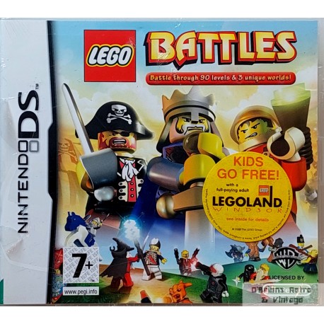 Nintendo DS: LEGO Battles - Battle through 90 levels & 3 unique worlds!