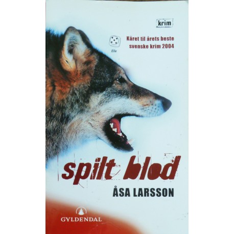 Åsa Larsson- Spilt blod