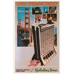 San Francisco - Holiday Inn - Financial District - Chinatown - USA - Postkort