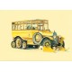 Scania-Vabis - Postal Bus equipped for winter-driving - Postkort