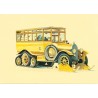 Scania-Vabis - Postal Bus equipped for winter-driving - Postkort