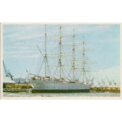 Viking i vinterhamn - Sverige - Postkort