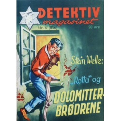 Detektivmagasinet- Nr. 6 (856) Rotta og Dolomitter- brødrene