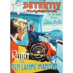Detektivmagasinet- Nr. 28 (878) Rotta og den lamme mannen