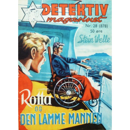 Detektivmagasinet- Nr. 28 (878) Rotta og den lamme mannen