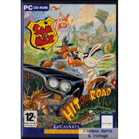 Sam & Max Hit the Road - LucasArts Classic - UK - PC CD-ROM