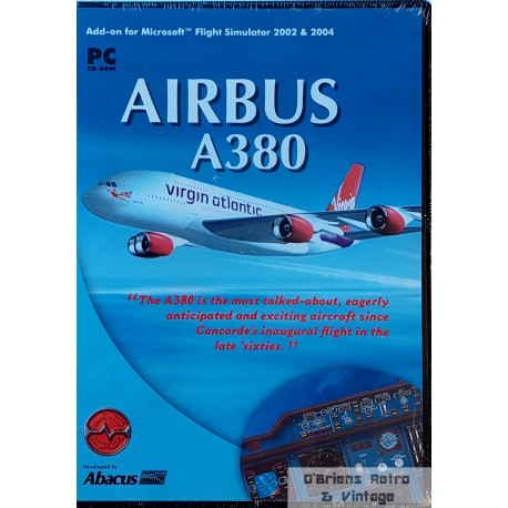 Airbus A380 - Add-on for Microsoft Flight Simulator 2002 & 2004 - PC
