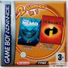 2 Games in 1 - Finding Nemo - The Incredibles - Nintendo GBA