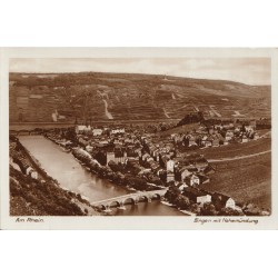 Bingen mit Nahemündung Am Rhein - Tyskland - Postkort
