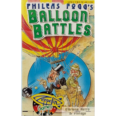 Phileas Fogg's Balloon Battles - Zeppelin Games - Sinclair Spectrum