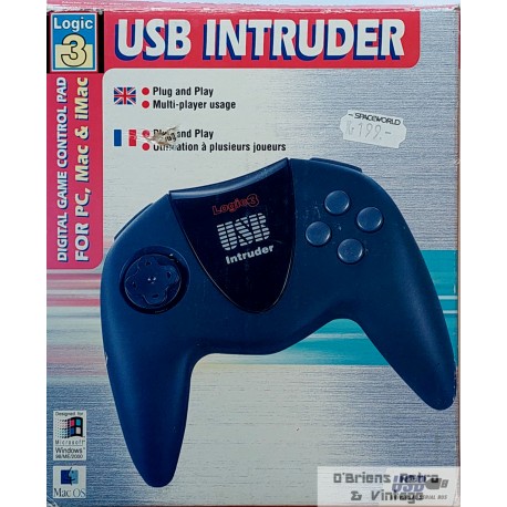 Logic 3: USB Intruder Joypad for PC, Mac og iMac