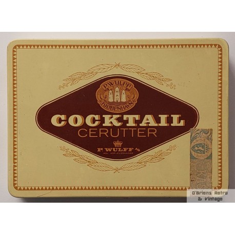 Gammel sigarboks- Cocktail Cerutter