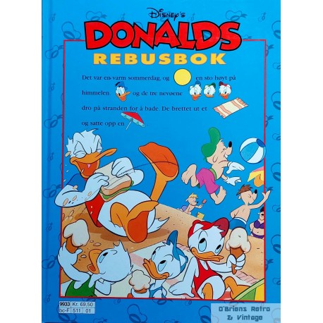 Donals rebusbok - Disney