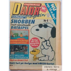Dator Magazin - C64/128/Amiga - 1990 - Nr. 6 - Snobben i nytt sensationellt dataspel