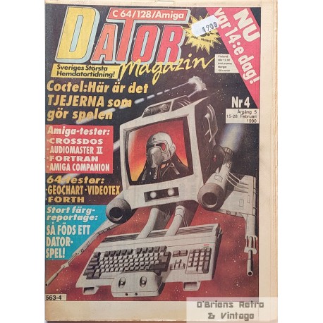 Dator Magazin - C64/128/Amiga - 1990 - Nr. 4 - Coctel