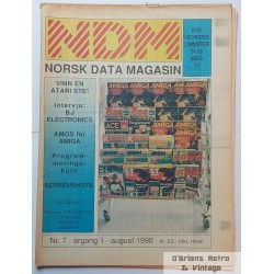 NDM - Norsk Data Magasin: 1990 - Nr. 7