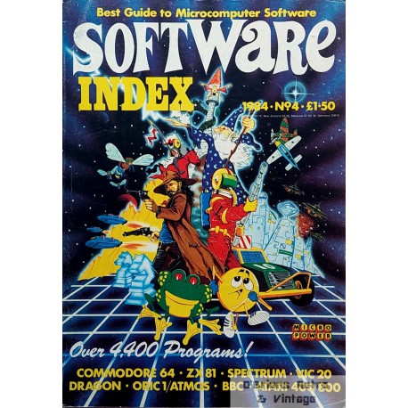 Software Index - 1984 - Nr. 4 - Best Guide to Microcomputer Software